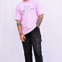 Black Denim Cargo Pants